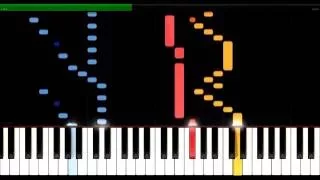 Präludium und Fuge No.15 WTK in G-Dur - BWV 860 - J.S.Bach - Synthesia HD 60 fps