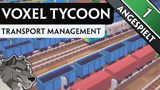 Voxel Tycoon #1 - OpenTTD trifft Minecraft - Angespielt