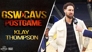 Klay Thompson Reacts To His Return, Warriors Win vs Cavs | Jan 9, 2022