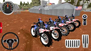 Impossible US Bikes Stunt Driving - Dirt Bike Racing Simulator 2024 - Android & IOS gameplay FHD