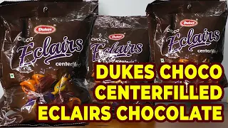 The Review of Dukes Choco Center Filled Eclairs Chocolate Toffee | TheOddOut | OnlyOddOut