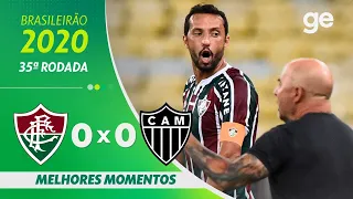 FLUMINENSE 0 X 0 ATLÉTICO-MG | MELHORES MOMENTOS | 35ª RODADA BRASILEIRÃO 2020 | ge.globo