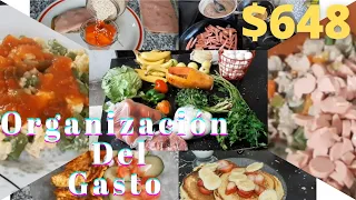 MENÚ SEMANAL ECONÓMICO | FAMILIA DE 6 | LISTA DE COMPRAS Y RECETAS.