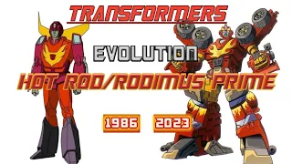 HOT ROD/RODIMUS PRIME: Evolution in Cartoons, Movies and Video Games (1986-2023) | Transformers
