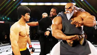 PS5 | Bruce Lee vs. Fighter Gouken Jock (EA Sports UFC 4)