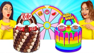 Desafío de Decoración de Pasteles Rico vs Pobre | Cocinar Dulces Caros VS Baratos por Candy Show