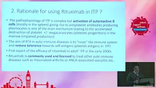 The use of Rituximab - Professor Marc Michel