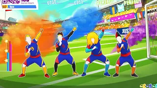 Just dance now iPad Waka Waka alternate soccer ⚽️ 4 stars ⭐️⭐️⭐️⭐️ gameplay