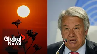 "Highway to climate hell": UN chief warns as world hits 12 straight months of record-high heat