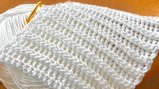 SO EASY AND BEAUTIFUL!👌🌸 How to Crochet for beginners / Crochet baby blanket