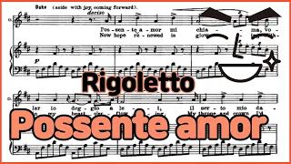 Possente amor - [Rigoletto] ' G. Verdi ' Piano Accompanimet / Karaoke