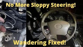 Fixing excessive play in the steering wheel in the 80 series Land Cruiser