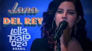 Lana Del Rey Concert - HD Remaster of classic 2018 São Paulo Lollapalooza show...
