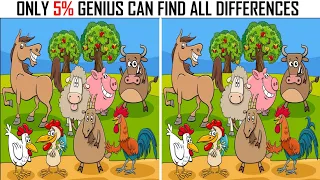 Spot The Differences: Only 8% Genius Can Find The Differences. (#026)