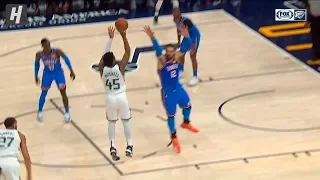 Donovan Mitchell Drills the DAGGER! Thunder vs Jazz | October 23, 2019 | 2019-20 NBA Season