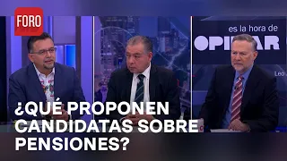 Visión de las candidatas presidenciales sobre el sistema de pensiones - Es la Hora de Opinar