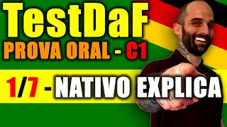 TestDaF - prova oral - parte 1 (para fazer faculdade na Alemanha)