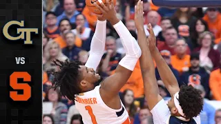 Georgia Tech vs. Syracuse Men's Basketball Highlights (2019-20)