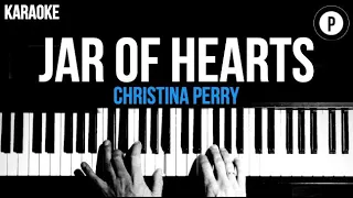 Christina Perry - Jar Of Hearts Karaoke SLOWER Piano Acoustic Instrumental Cover Lyrics