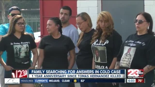 Family still searching for answers one year after death of Tomas Hernandez