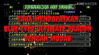 CARA MENDAPATKAN KARTU BLUE EYES ULTIMATE DRAGON DI YUGIOH FORBIDDEN MEMORIES PSX