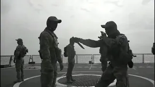 South Korean Navy Seals Knife Combat Training