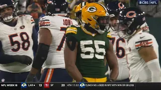 Packers Defense Dominates Bears To Clinch A Playoff Berth