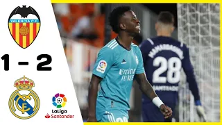 Valencia vs Real Madrid 1 - 2 || Extended Highlight & All Goals 2021/2022 Full HD