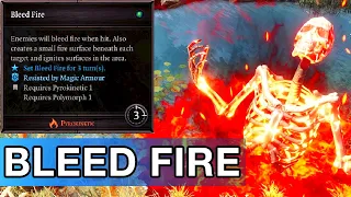 Bleed Fire - Divinity 2 [Crafted Skill]