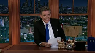 Late Late Show with Craig Ferguson 03/07/2013 Zach Braff, Gillian Jacobs