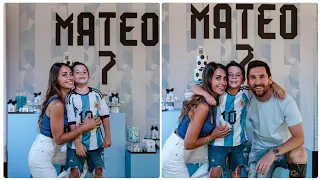 Mateo Messi 7th Birthday Celebration Video 2022 || soccer 10