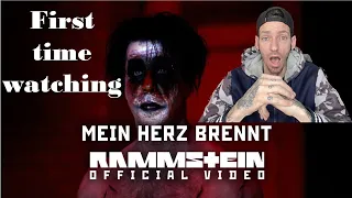 First Time watching Rammstein "Mein Herz Brennt"  (REACTION)