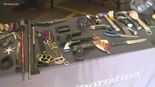 Bizzare items confiscated by TSA at Sky Harbor Airport