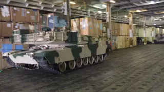 ARC M/V Integrity loads FMS tanks - June 16