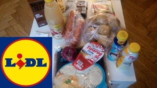 ЦЕНЫ НА ПРОДУКТЫ в немецком магазине LIDL. Польша 2017