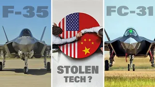 Fc-31 Vs F-35: Did China Copy The Design & Tech from America?