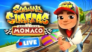 🔴 Subway Surfers World Tour 2017 - Monaco Gameplay Livestream