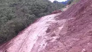 Landslide in Laos