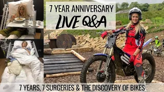 Q&A - The Girl On A Bike - Accident Anniversary - 7 years, 7 surgeries