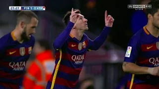 Lionel Messi vs Athletic Bilbao (Home) 15-16 HD 720p - English Commentary