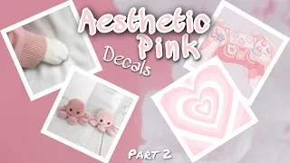 Roblox | Pink Aesthetic Decal Codes ♡ || Bloxburg x Pizza Place || Part2