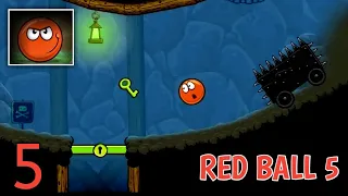 Gameplay Walkthrough | Red Ball 5 | Part-5 Level 36-40