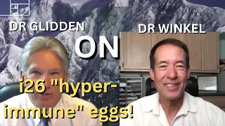 Dr. Glidden & Dr. Winkel on i26 "hyperimmune egg" - immunity, digestion, athletic performance & MORE