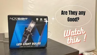 H4 LED Headlight Bulb from Amazon... Is it any good? Novsight or Nighteye? which is better?