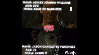 Ash Williams Vrs Jason Voorhees | #edit #ytshorts