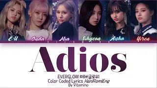 EVERGLOW (에버글로우) - ADIOS (롤린) [Color Coded Lyrics/가사] (Han|Rom|Eng)