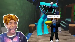 Roblox Rainbow Friends Chapter 2  FUNNY MOMENTS MEMES (TROLLING CYAN)