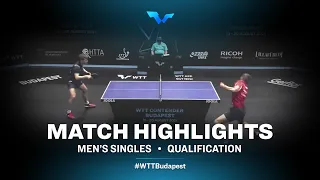 Tomas Martinko vs Ondrej Kveton  | WTT Contender Budapest 2021 (Qual)