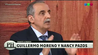Guillermo Moreno vs Nancy Pazos - Podemos Hablar