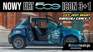 Fiat 500e ICON 3+1 118 KM (2023) czy naprawdę jest wart swojej ceny? [ #showtestuje ] TEST PL 4K